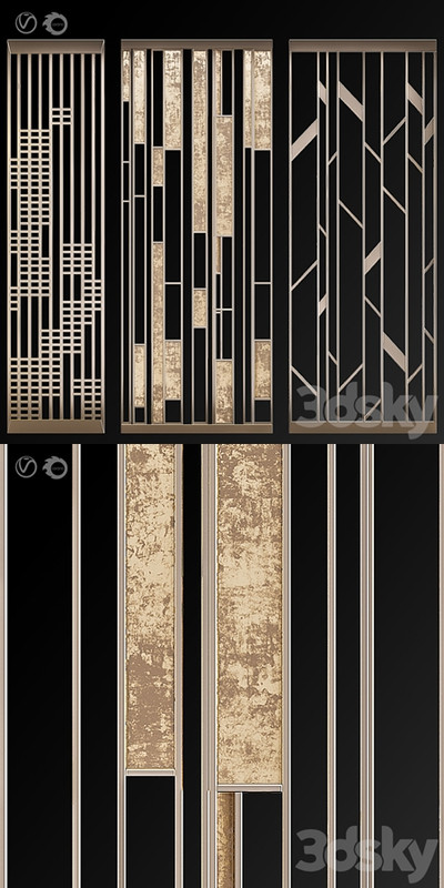 Decorative partition # 3